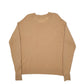 Womens Tan Tommy Hilfiger Knit Crewneck Jumper