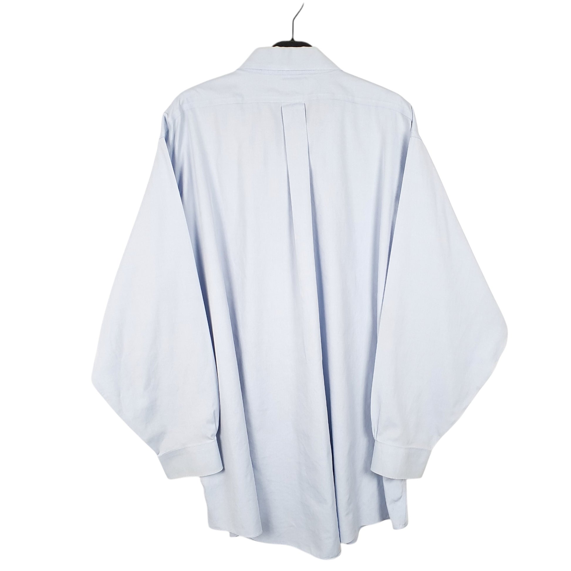 Mens Blue Brooks Brothers Traditional Long Sleeve Shirt