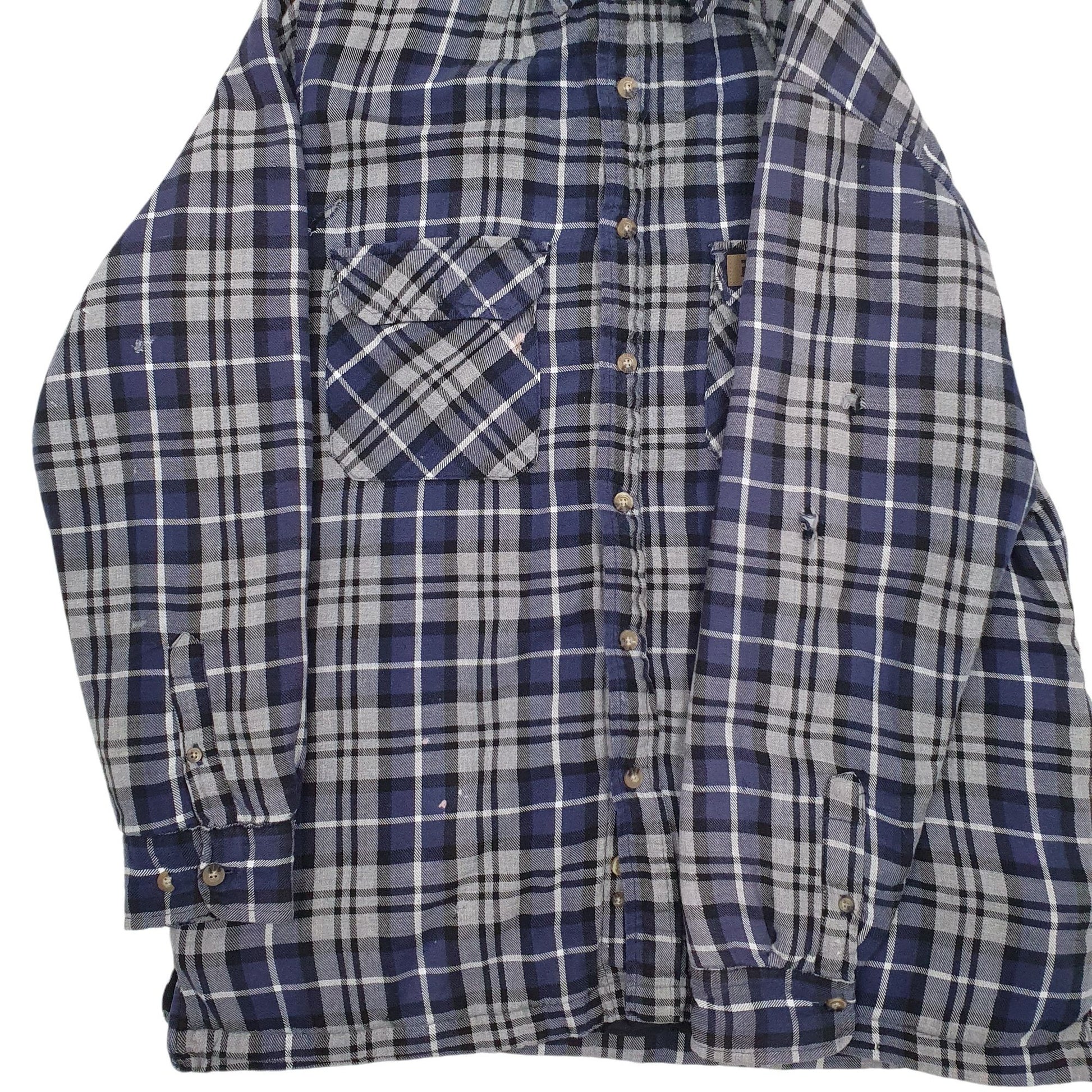 Mens Grey Wrangler Riggs Workwear Quarter Zip Coat