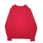 Mens Red Tommy Hilfiger Knit Crewneck Jumper