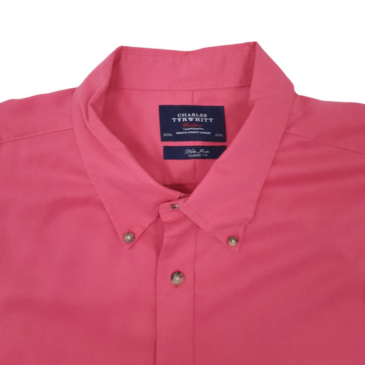 Mens Pink Charles Tyrwhitt  Long Sleeve Shirt