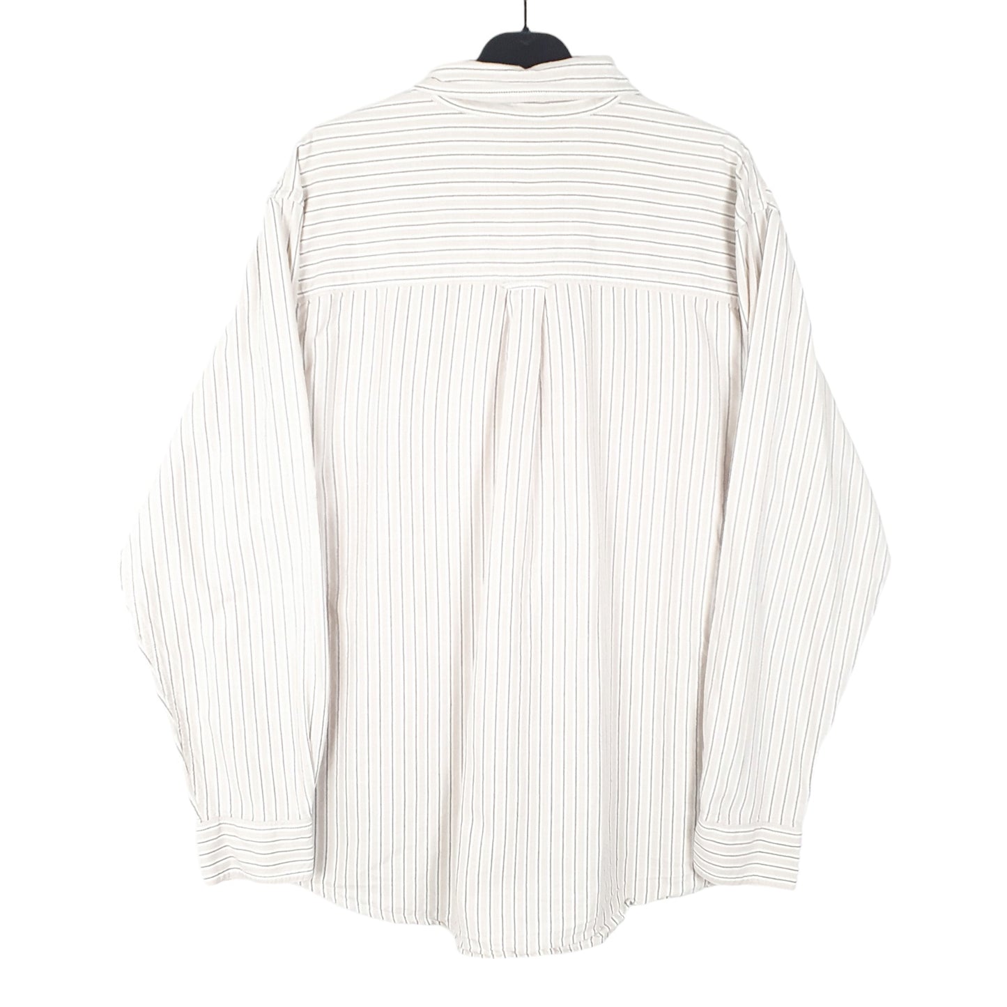 Mens Cream Chaps Oxford Long Sleeve Shirt