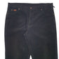 Mens Black Wrangler  Corduroy Trousers