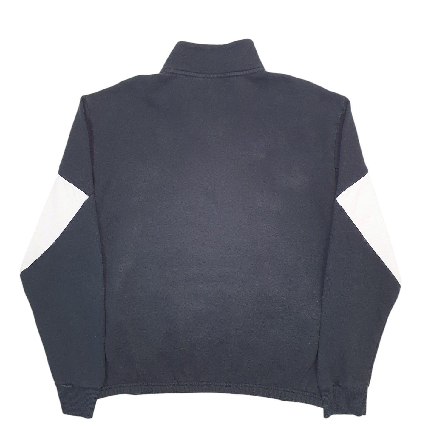 Mens Black Puma  Quarter Zip Jumper