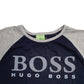 Mens Navy Hugo Boss Spellout Short Sleeve T Shirt