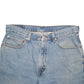 Mens Blue Levis Denim Jeans Jorts Denim Shorts