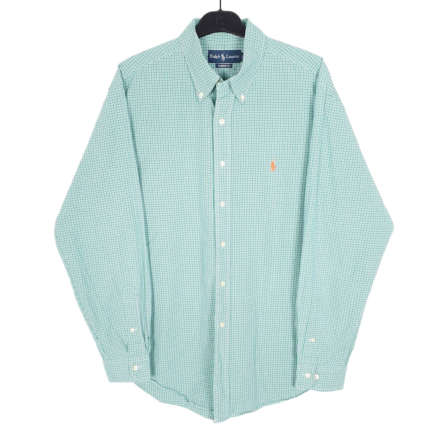 Mens Green Ralph Lauren  Long Sleeve Shirt