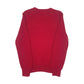 Mens Red Nautica Cable Knit Knitwear Crewneck Jumper