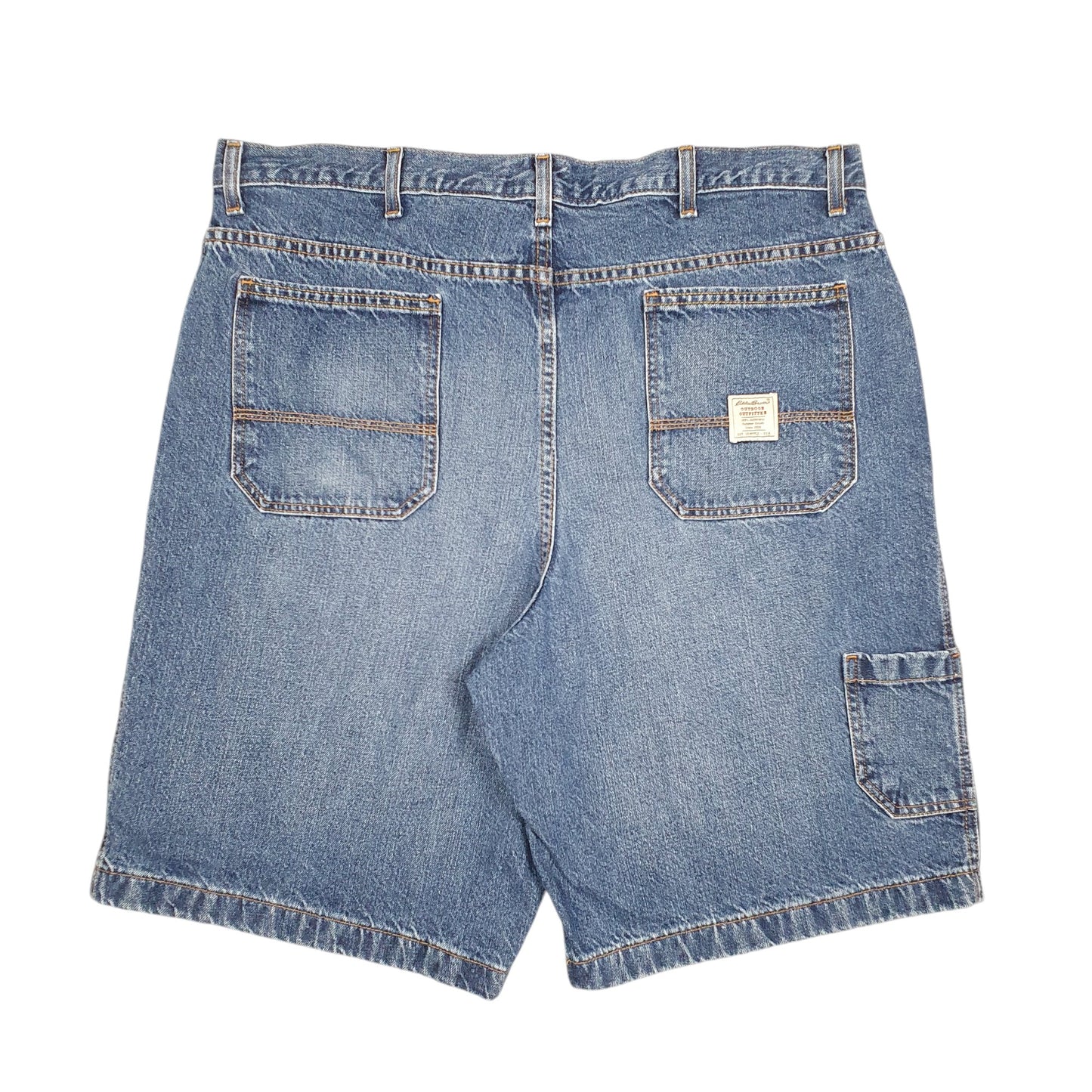 Mens Blue Eddie Bauer Jean Jorts Denim Shorts