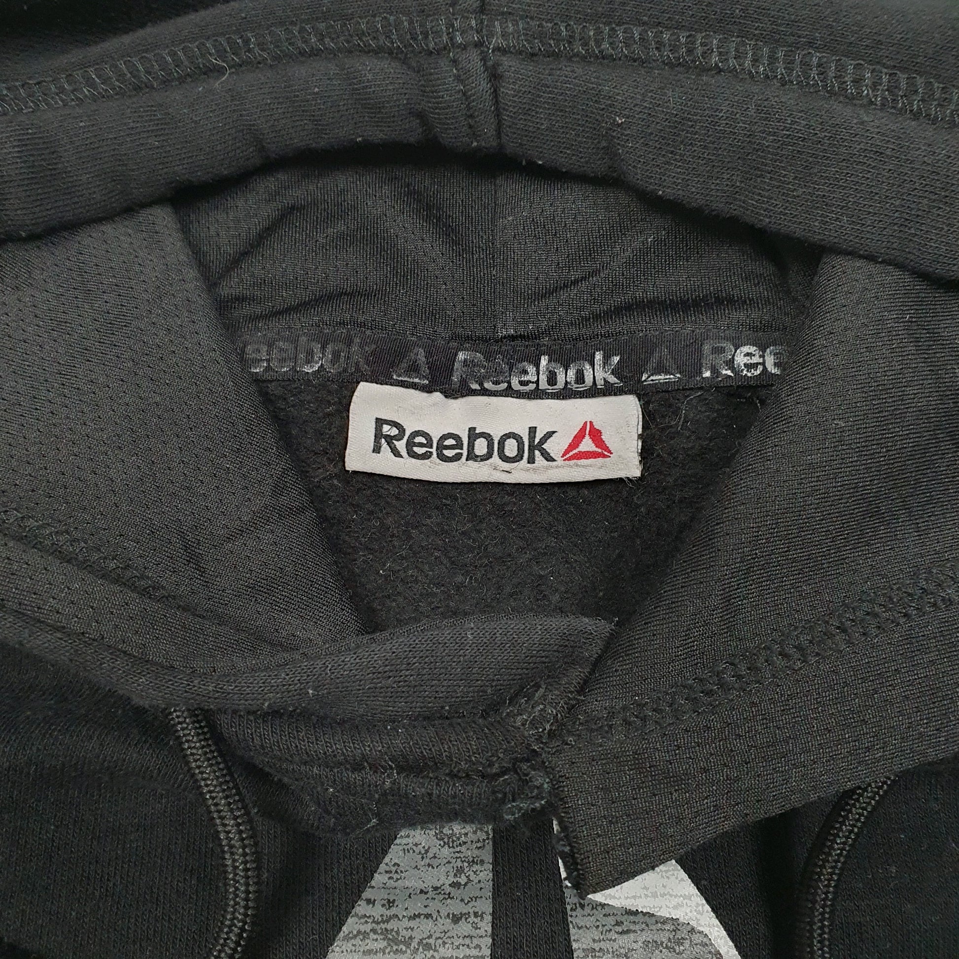 Mens Black Reebok  Hoodie Jumper