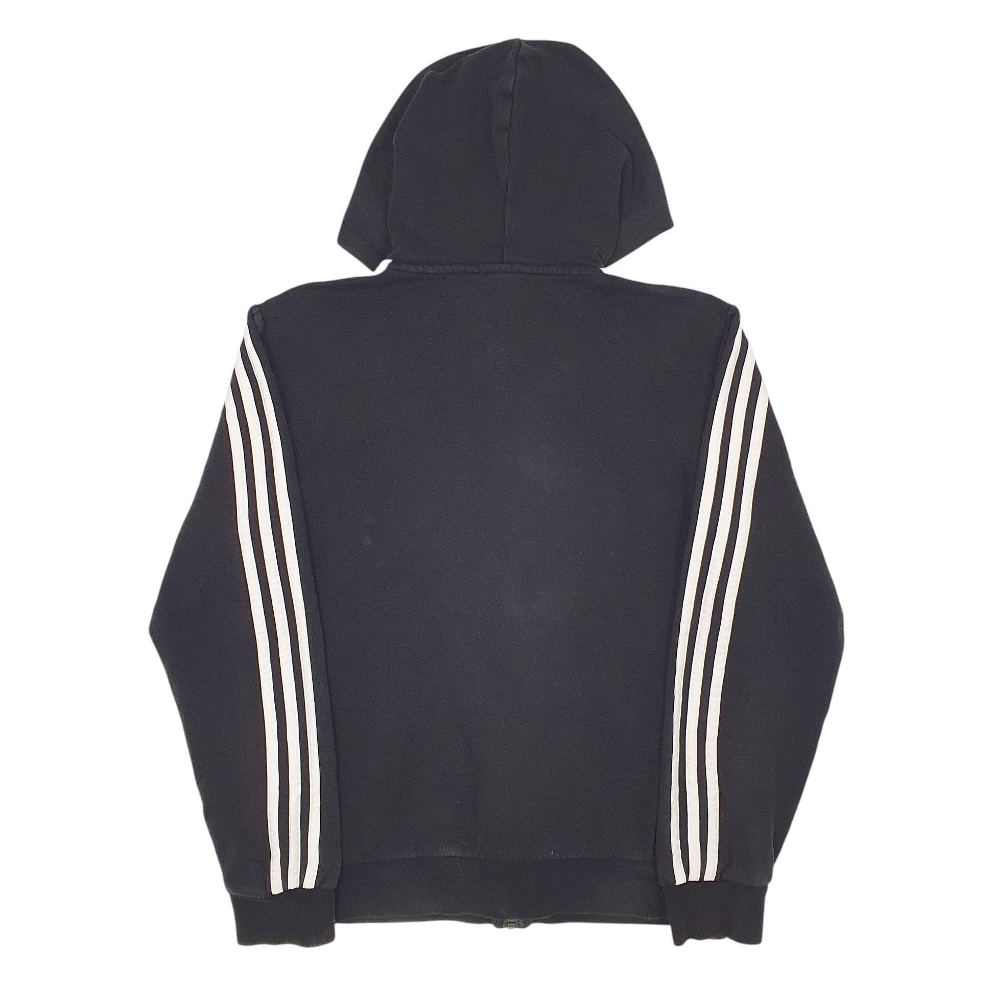 Womens Black Adidas  Full Zip Jumper