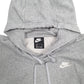 Mens Grey Nike  Hoodie Jumper