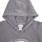 Mens Grey Adidas Spellout Hoodie Jumper