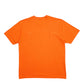 Mens Orange Carhartt  Short Sleeve T Shirt