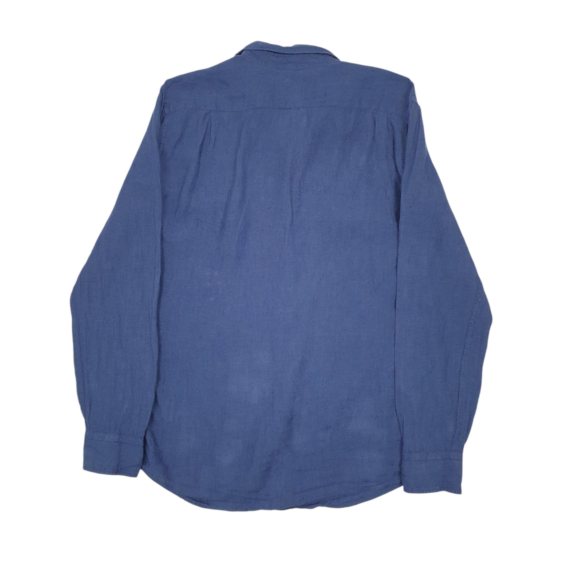 Mens Navy Uniqlo  Long Sleeve Shirt