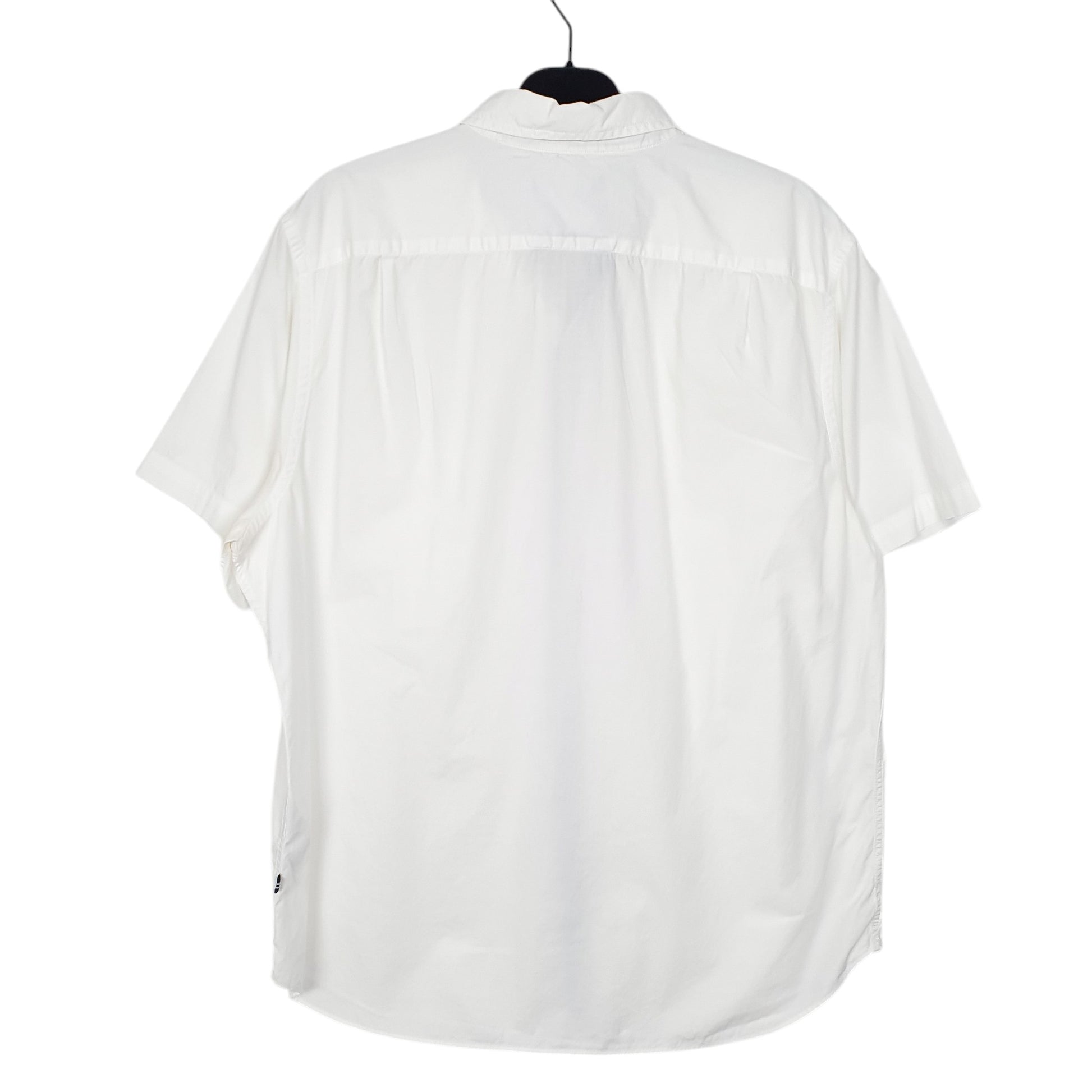 Mens White Nautica  Short Sleeve Shirt