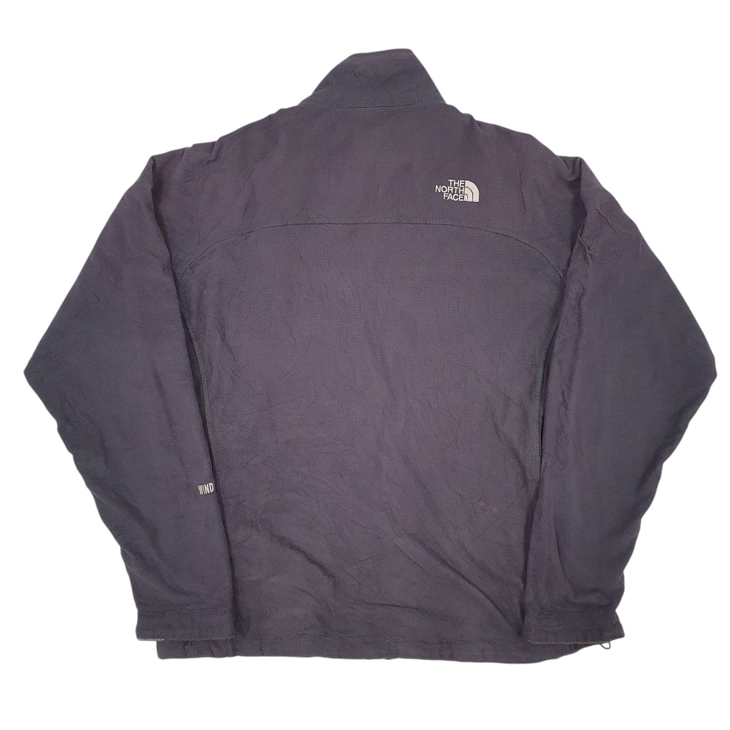 Mens Grey The North Face Windwall Full Zip Jumper