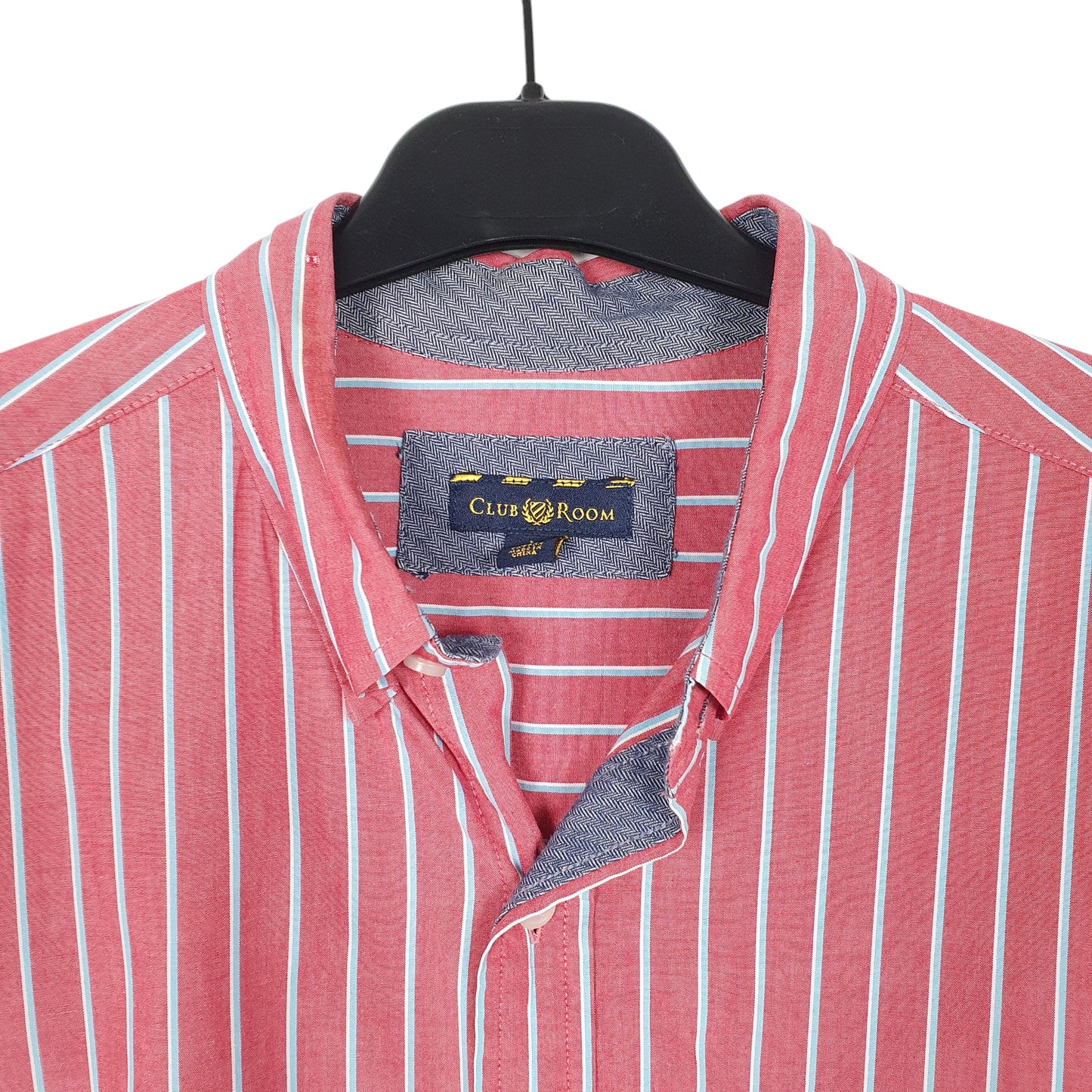 Mens Red Club Room  Long Sleeve Shirt