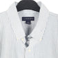 Mens White Lands End Oxford Short Sleeve Shirt