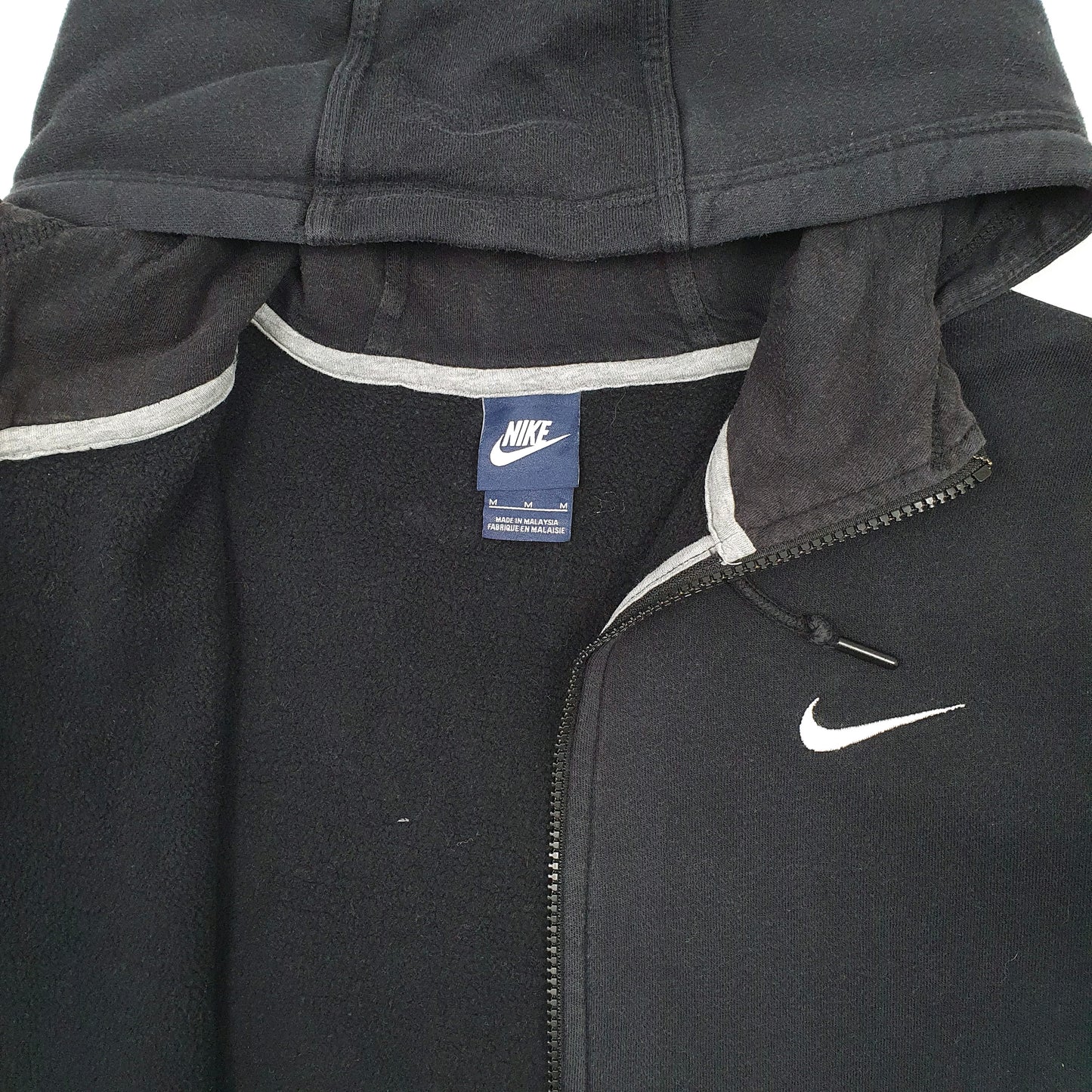 Mens Black Nike Tech Fleece Hoodie Full Zip Jumper