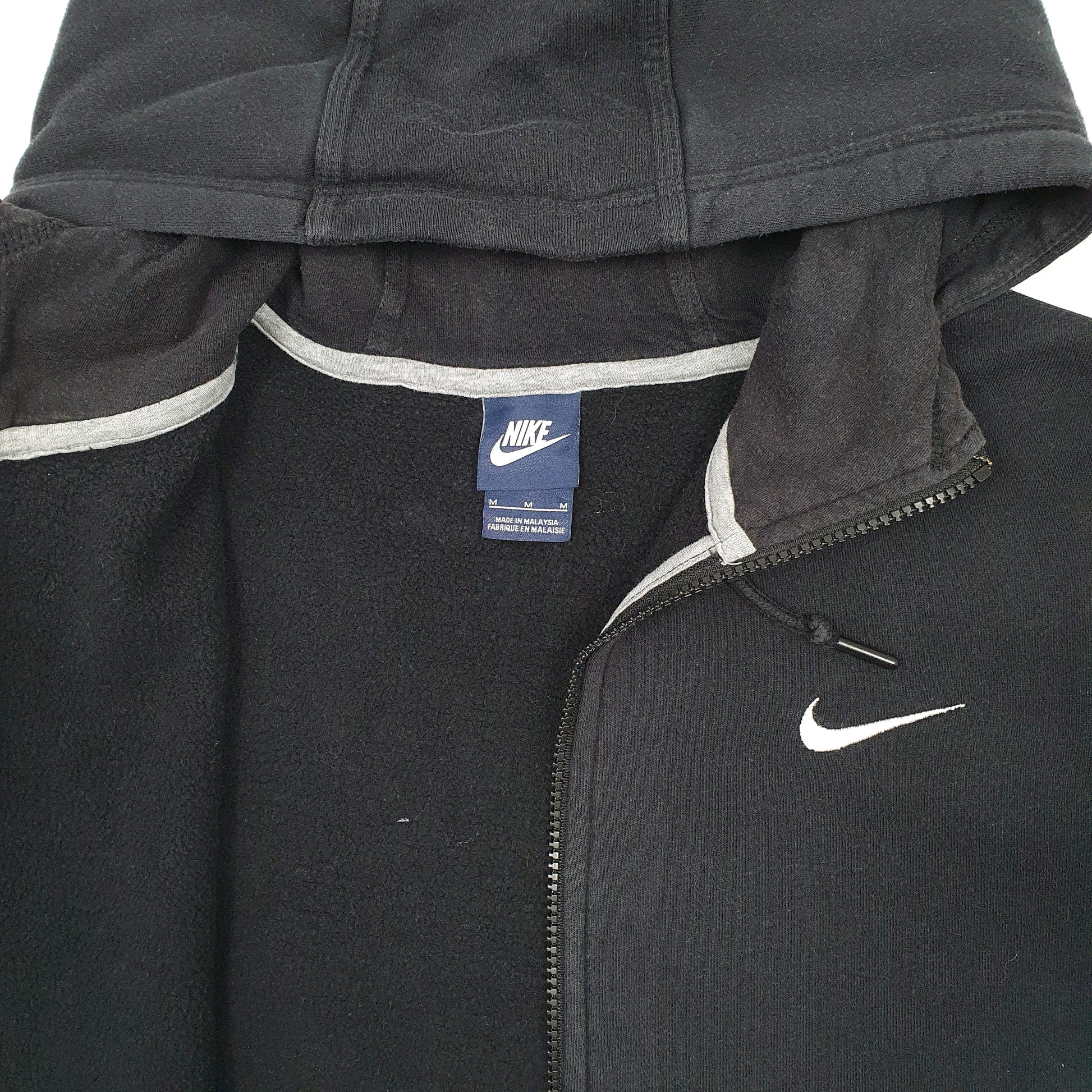 Mens Black Nike Tech Fleece Hoodie Full Zip Jumper