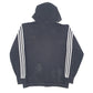 Mens Black Adidas  Full Zip Jumper