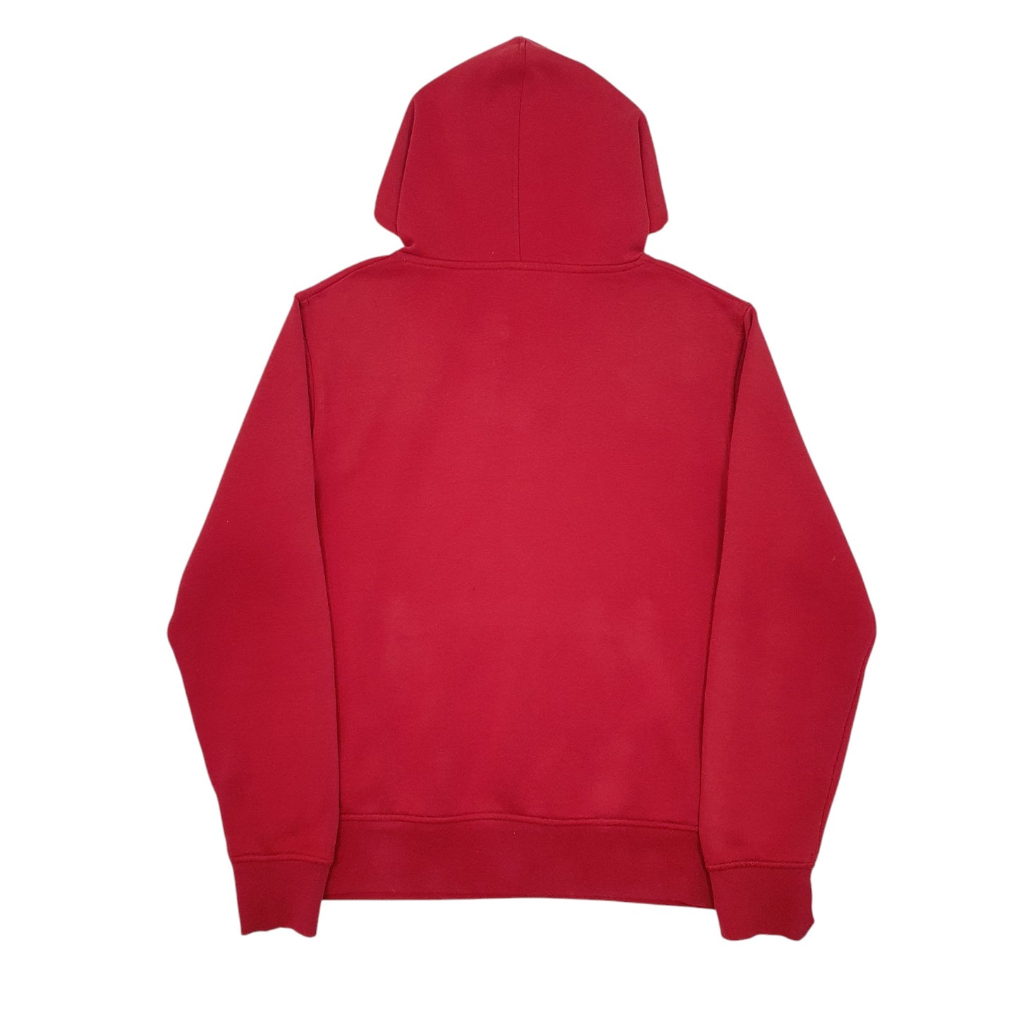 Mens Red Saltrock Spellout Hoodie Jumper