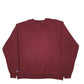 Mens Burgundy Champion Harvard University Spellout Crewneck Jumper