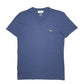 Mens Blue Lacoste  Short Sleeve T Shirt