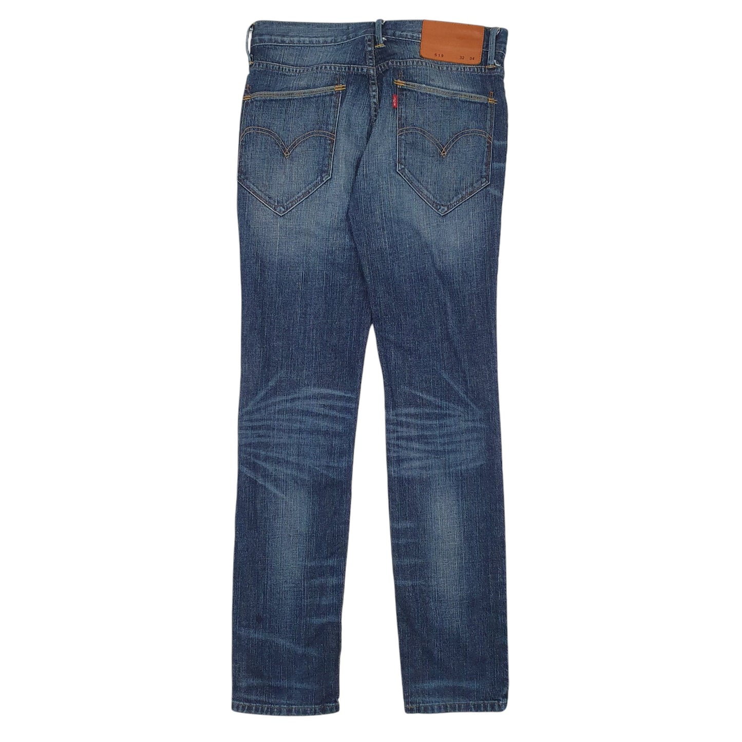 Mens Blue Levis Slim 519 JeansW32 L34