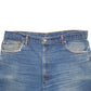 Mens Blue Levis Denim Jeans Jorts 565 Cut Off Denim Shorts