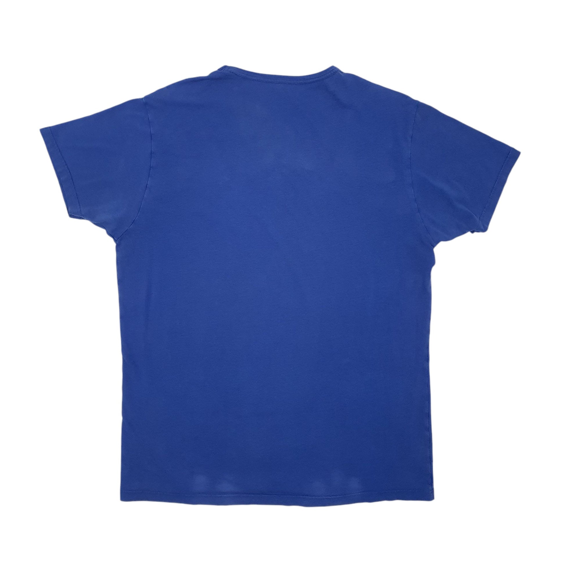 Mens Blue Emporio Armani  Short Sleeve T Shirt