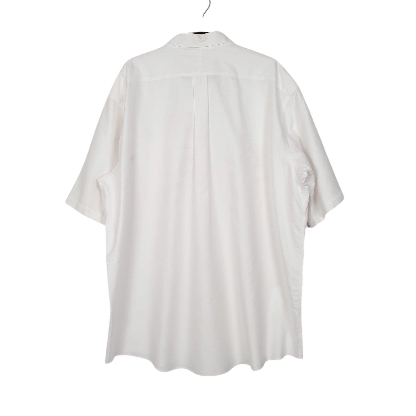 Mens White L.L.Bean  Short Sleeve Shirt