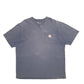 Mens Grey Carhartt  Short Sleeve T Shirt
