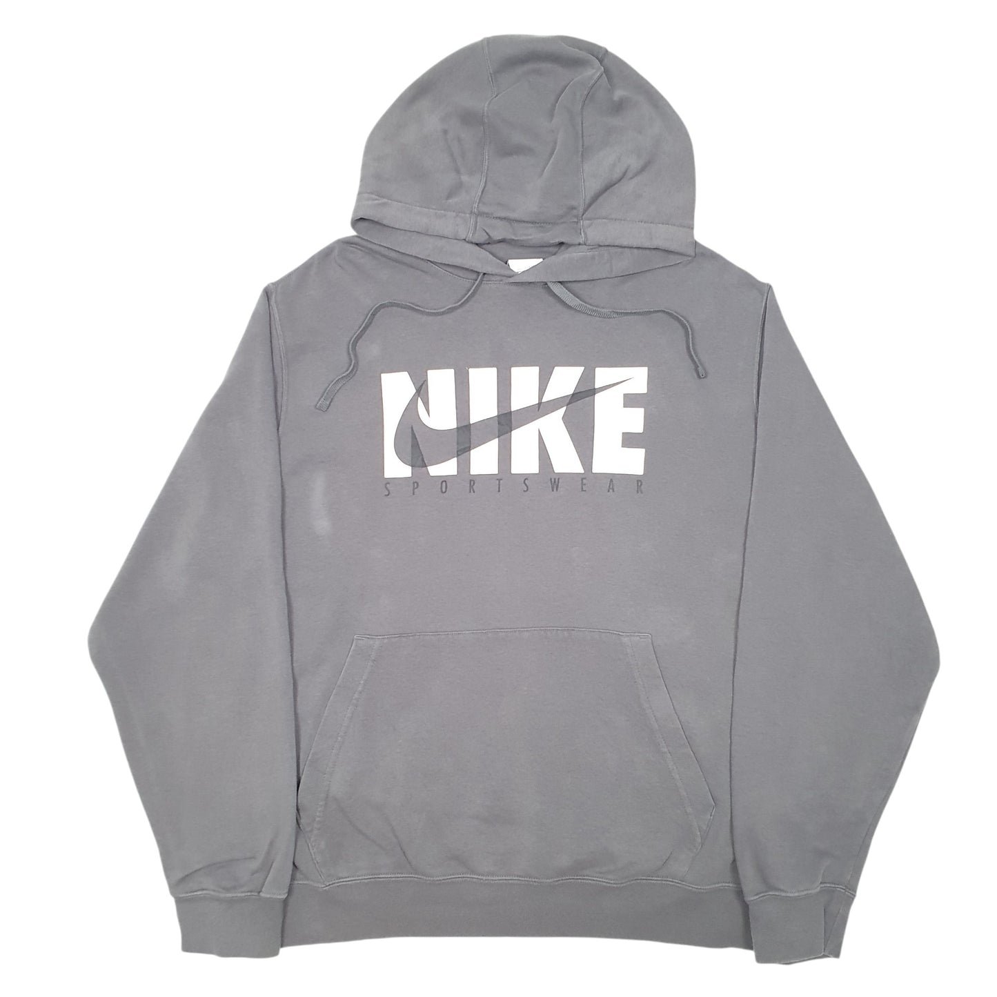 Mens Grey Nike Sportswear Hoodie Jumper