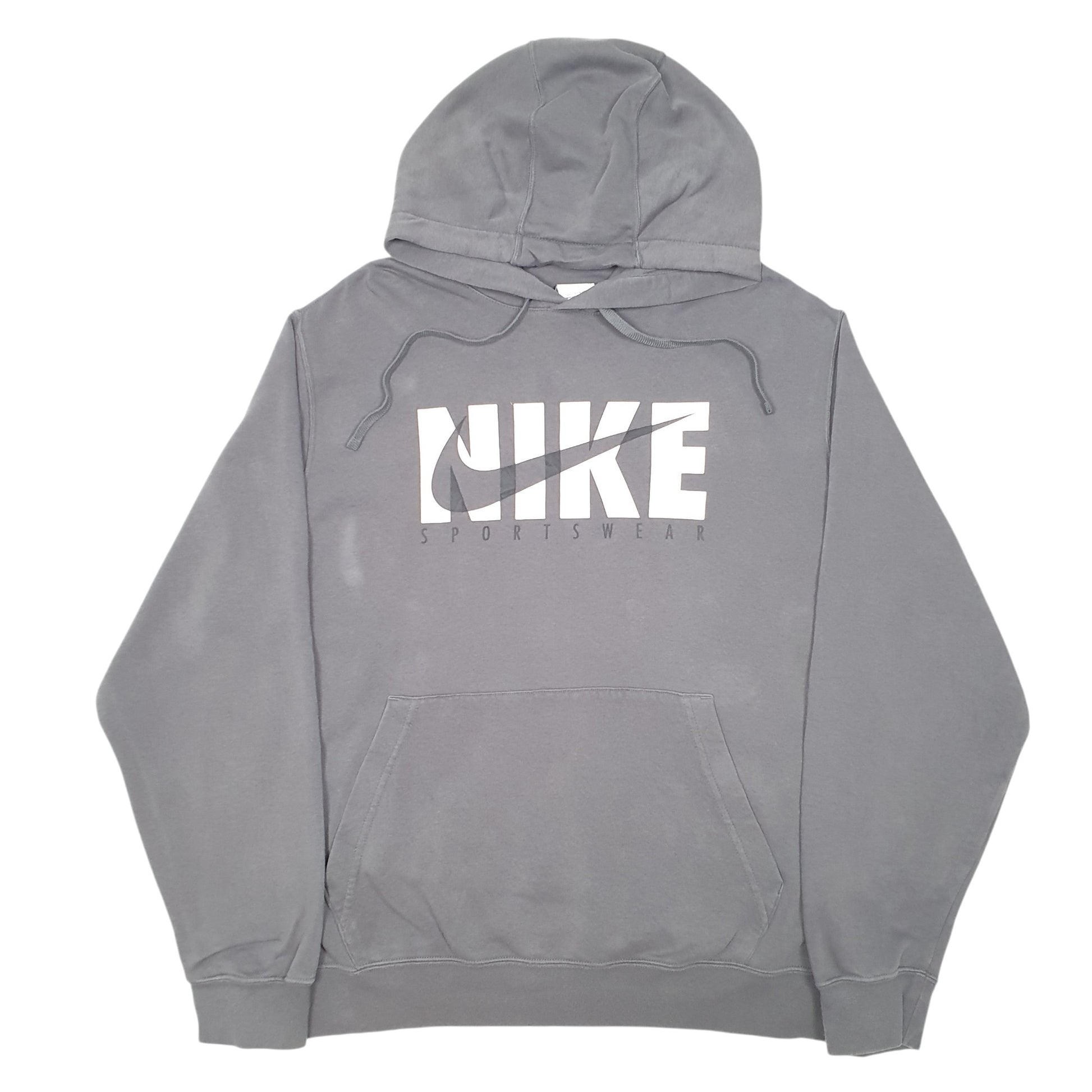 Mens Grey Nike Sportswear Hoodie Jumper