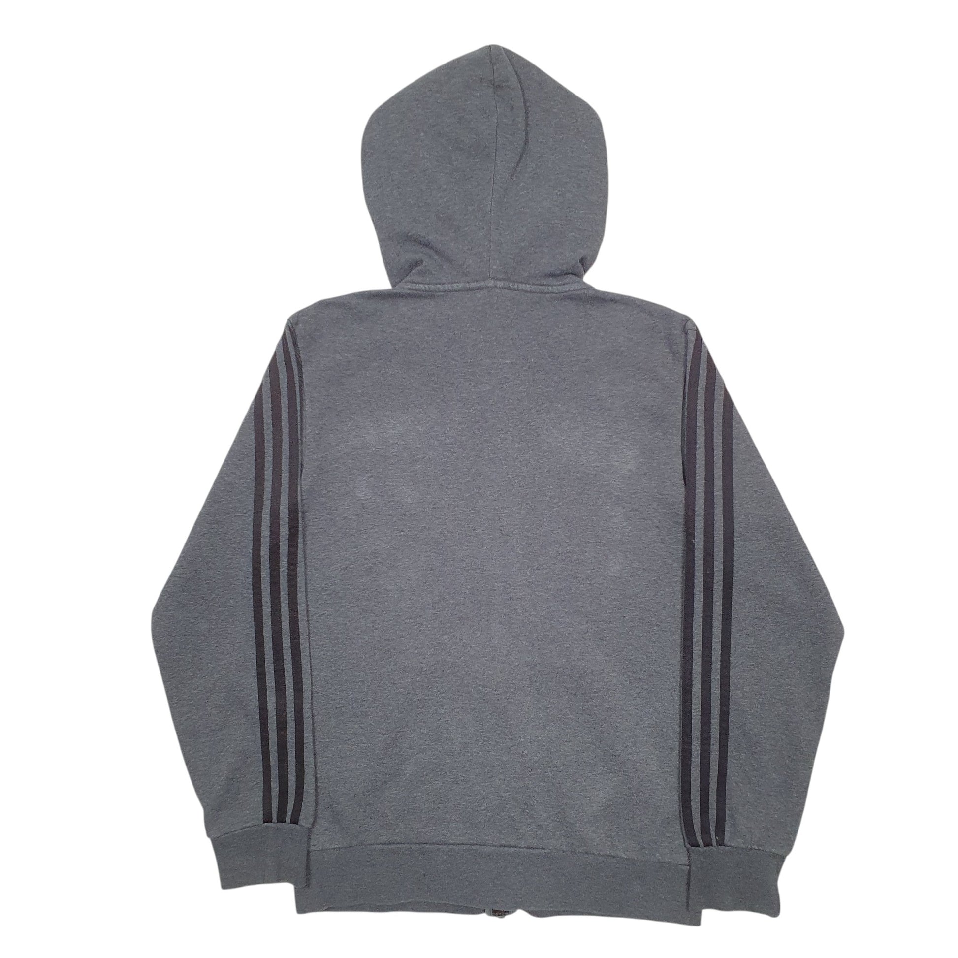 Mens Grey Adidas  Full Zip Jumper