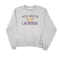 Mens Grey Champion West Chester Lacrosse Crewneck Jumper