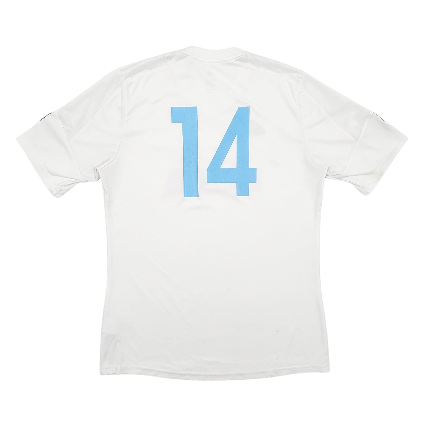 Mens White Adidas FC Nova Short Sleeve T Shirt