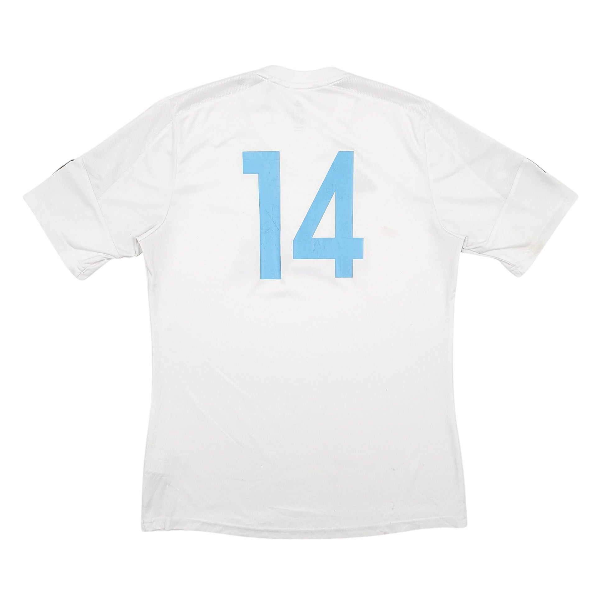 Mens White Adidas FC Nova Short Sleeve T Shirt