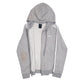 Womens Grey Adidas  Full Zip Jumper