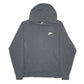 Mens Black Nike  Hoodie Jumper