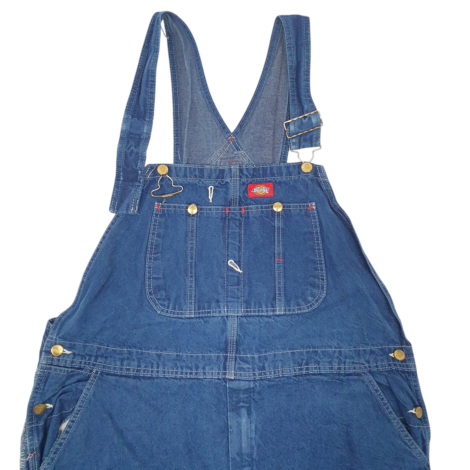 Mens Blue Dickies  Dungaree Trousers