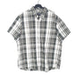 Mens Green Chaps  Short Sleeve Shirt