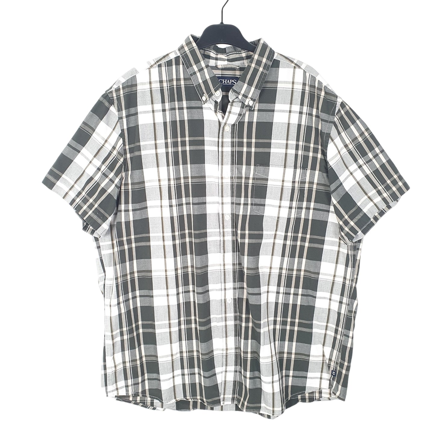 Mens Green Chaps  Short Sleeve Shirt