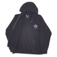 Mens Black Hard Rock  Full Zip Jumper