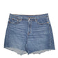 Womens Blue Levis 501 Jorts Denim Shorts