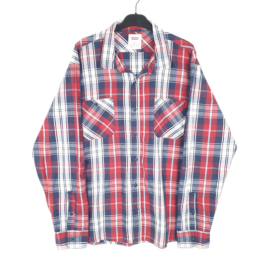 Mens Red Levis  Long Sleeve Shirt
