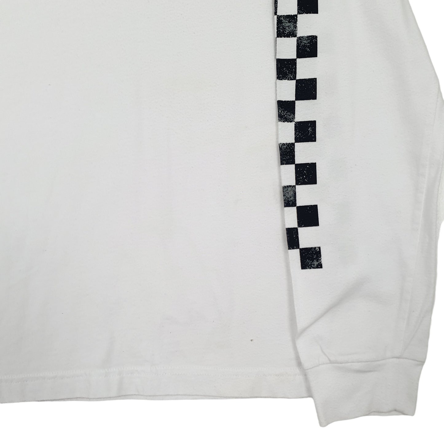 Mens White Hollister  Long Sleeve T Shirt