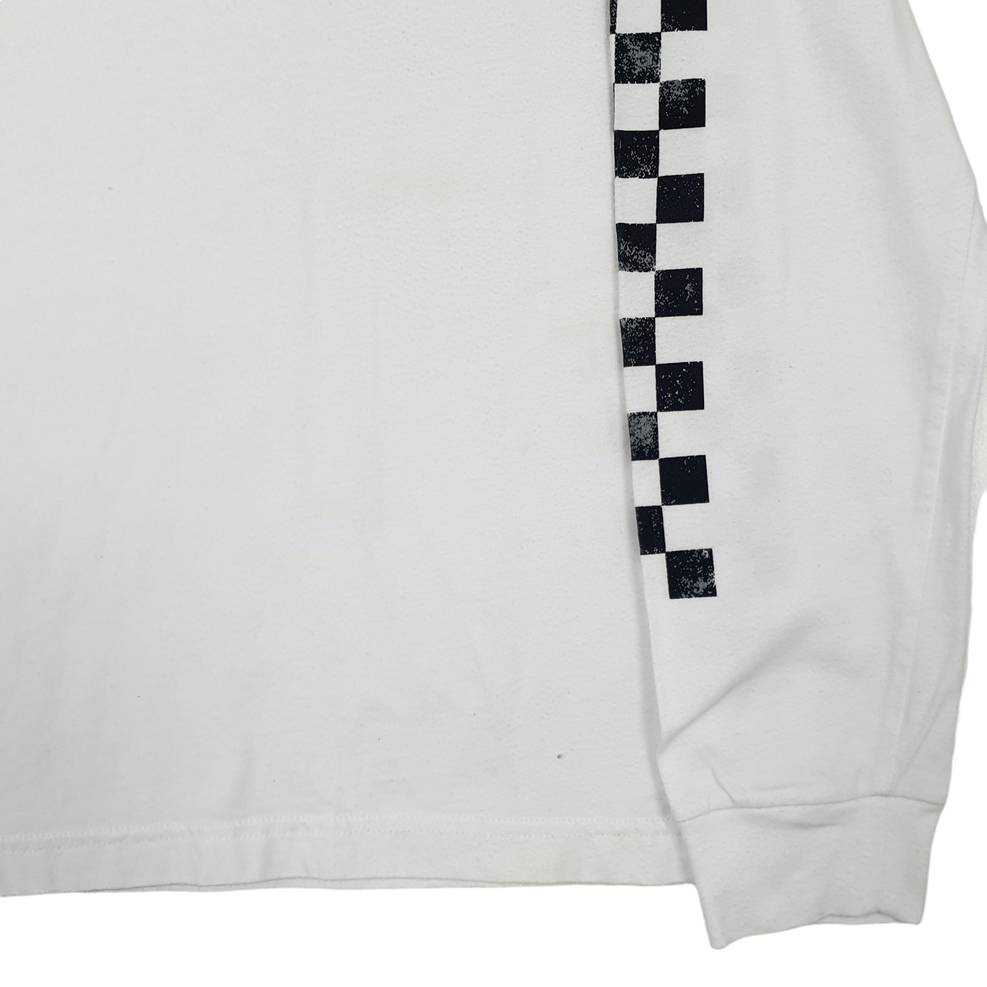 Mens White Hollister  Long Sleeve T Shirt